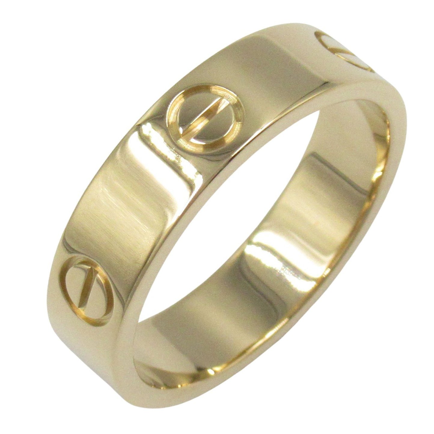 CARTIER Love Ring in K18 Yellow Gold - Timeless Elegance