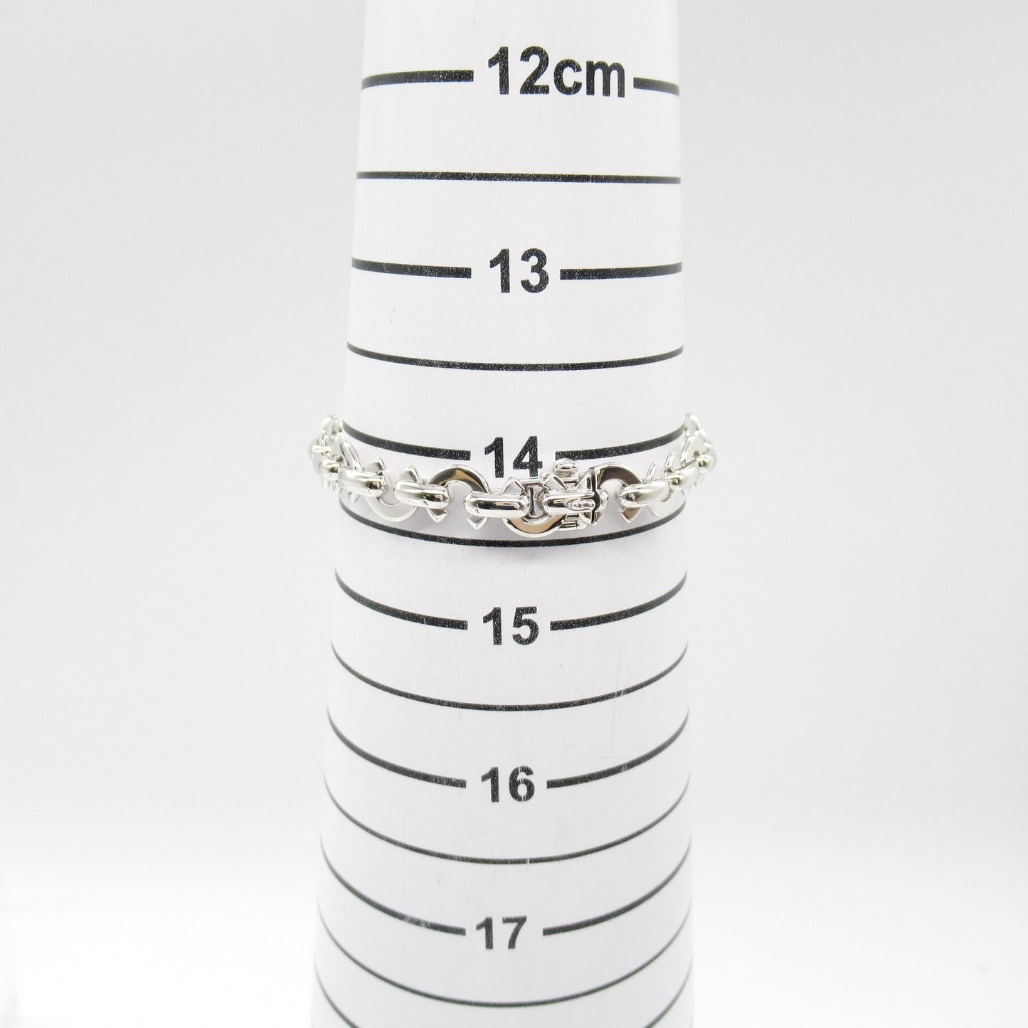 CHANEL K18WG White Gold Charm Bracelet - Exquisite Elegance