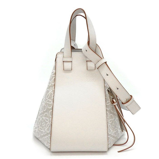 LOEWE Hammock Small Handbag in Ecru & Soft White - Exquisite Craftsmanship