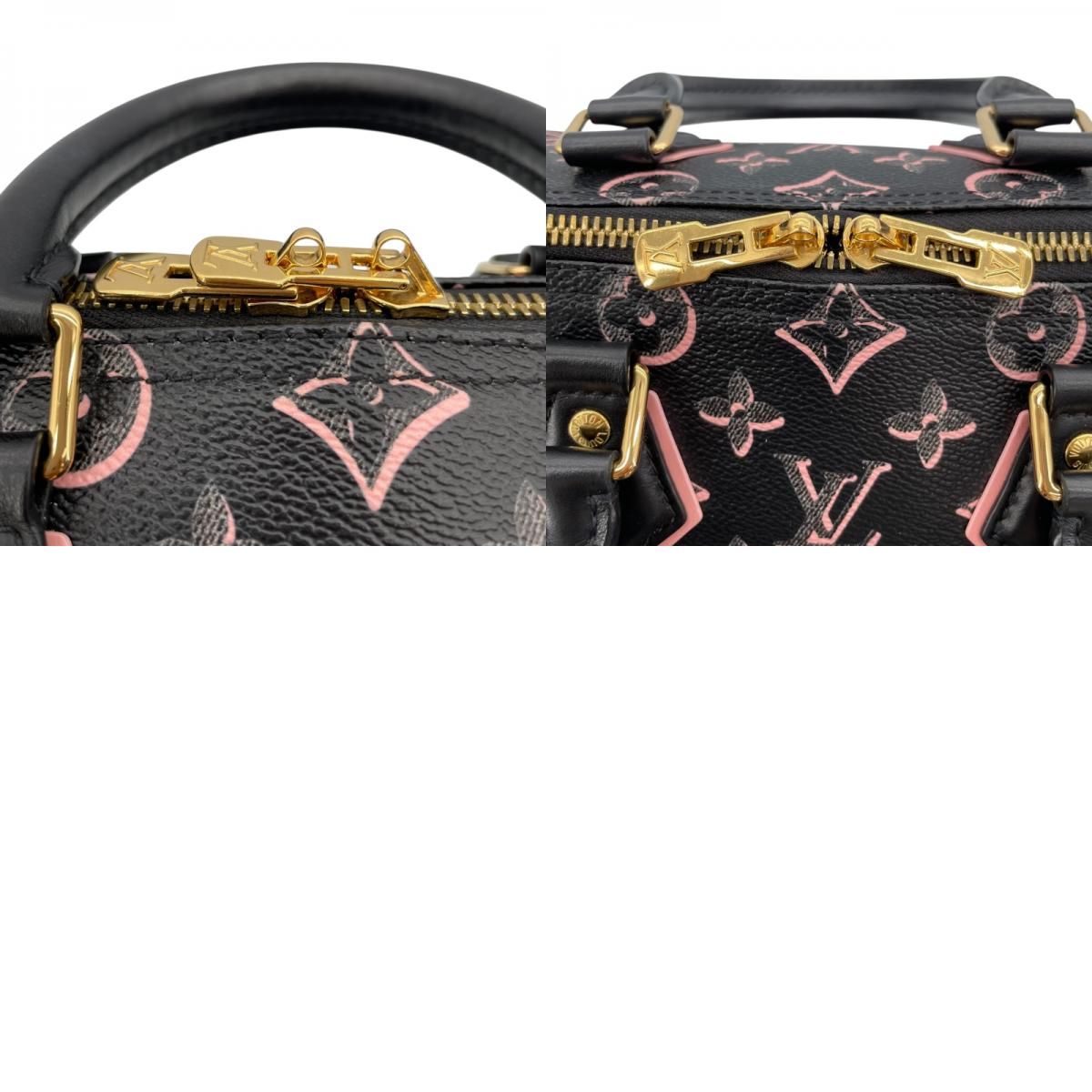 Louis Vuitton Speedy Bandoulière 25 Monogram Canvas Handbag - Noir