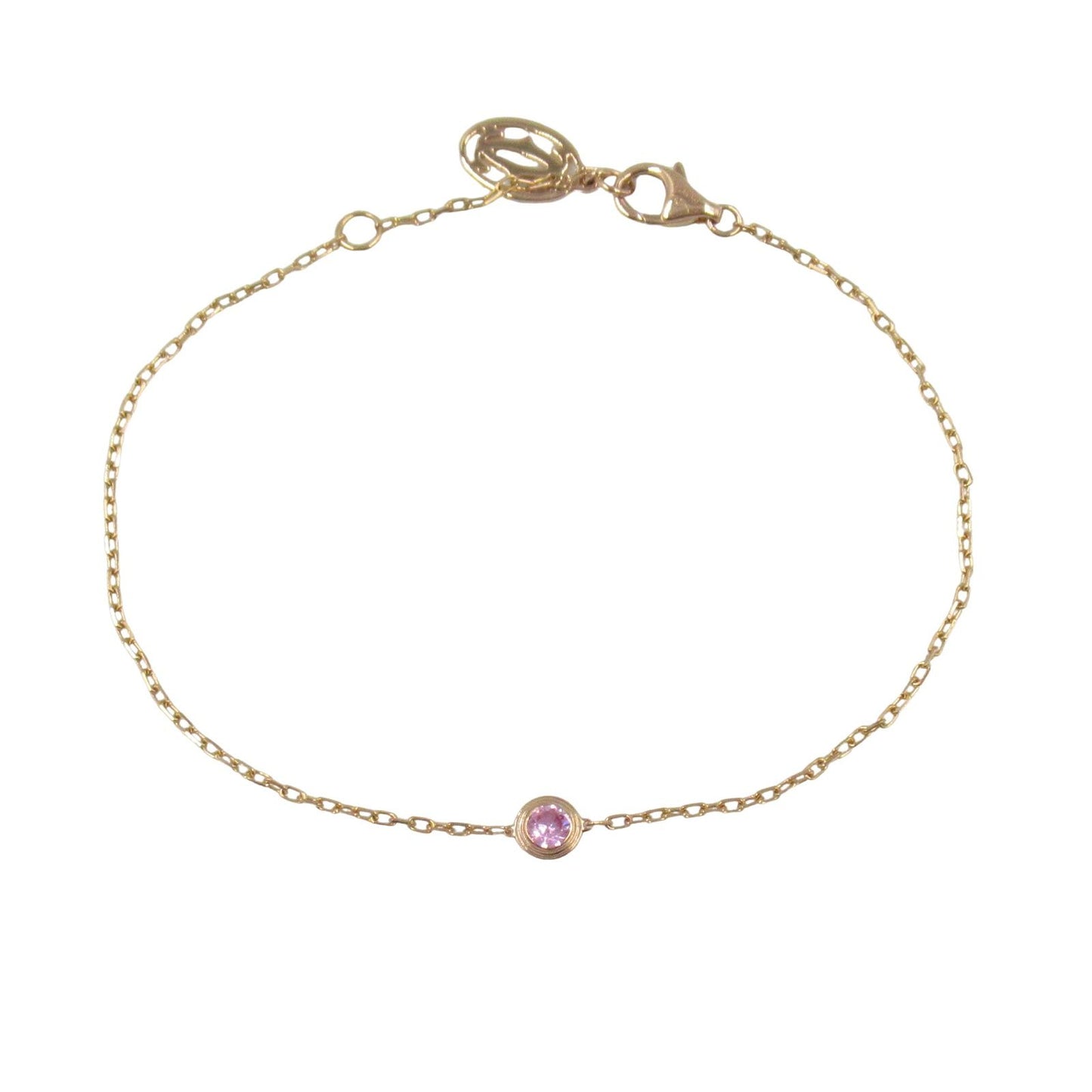 CARTIER D'Amour Pink Sapphire Bracelet in 18K Pink Gold