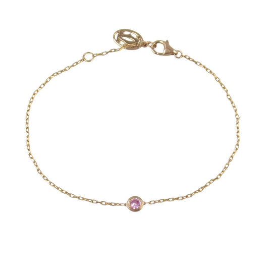 CARTIER D'Amour Pink Sapphire Bracelet in 18K Pink Gold