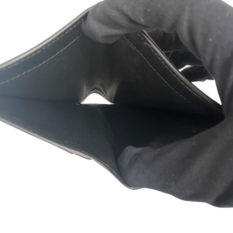 Saint Laurent Black Leather Card Case - Timeless Elegance