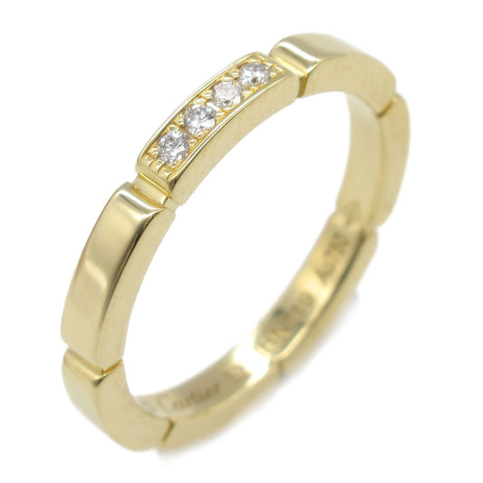 CARTIER Maillon Panthère Diamond Ring in 18K Yellow Gold