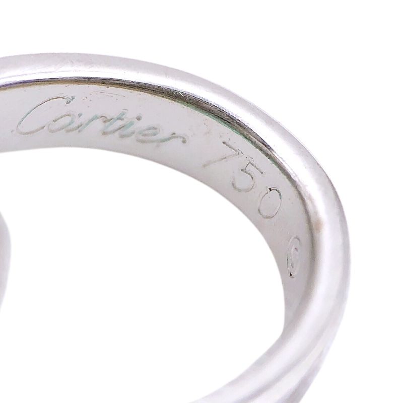 Cartier Baby Love Necklace K18WG with Diamonds - Exquisite Elegance