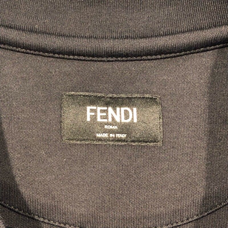 Fendi Logo Design Cotton T-Shirt for Men - Size M