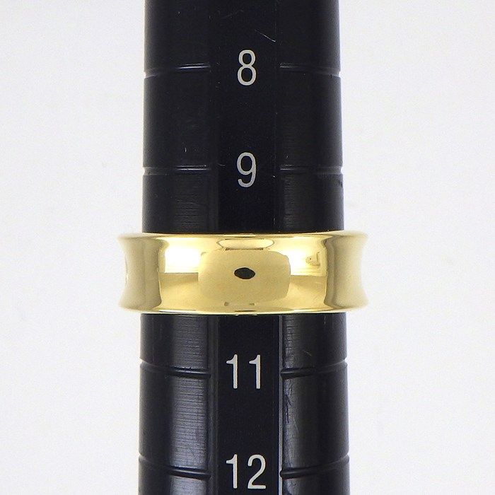 Tiffany & Co. 1837 Logo Ring in K18 Yellow Gold - Size 10