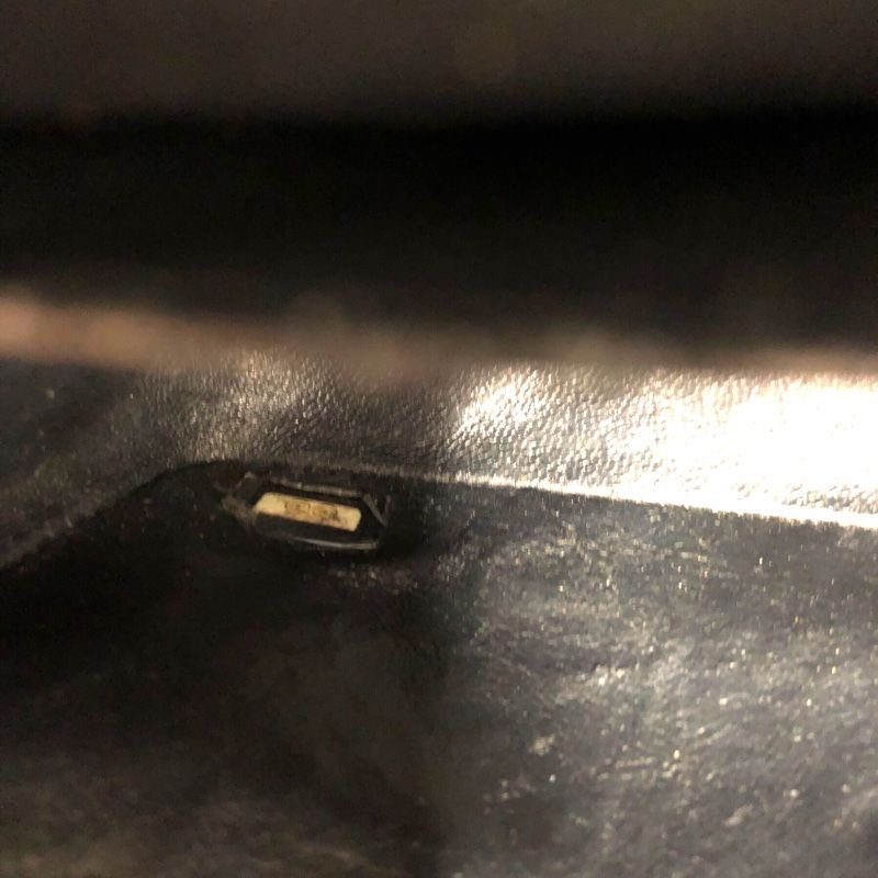 CHANEL Matelassé 25 Black Caviar Leather Shoulder Bag