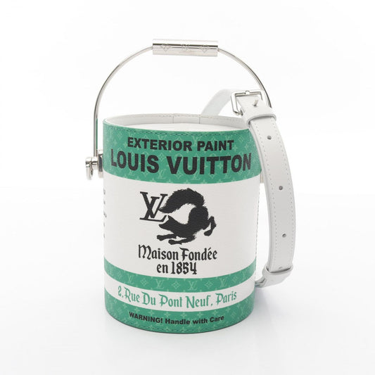 Louis Vuitton LV Paint Can Handbag - Exquisite Green Canvas