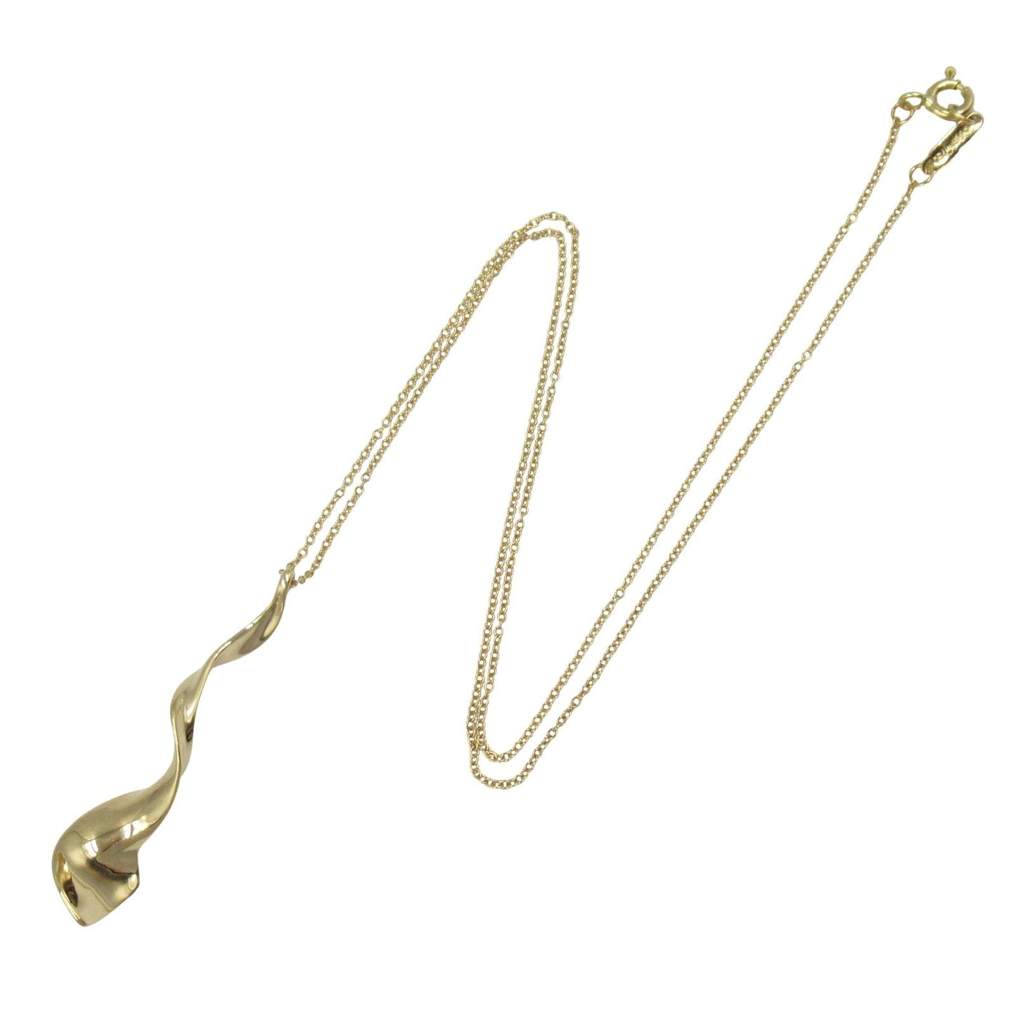TIFFANY & CO Orchid Drop Necklace in 18K Yellow Gold