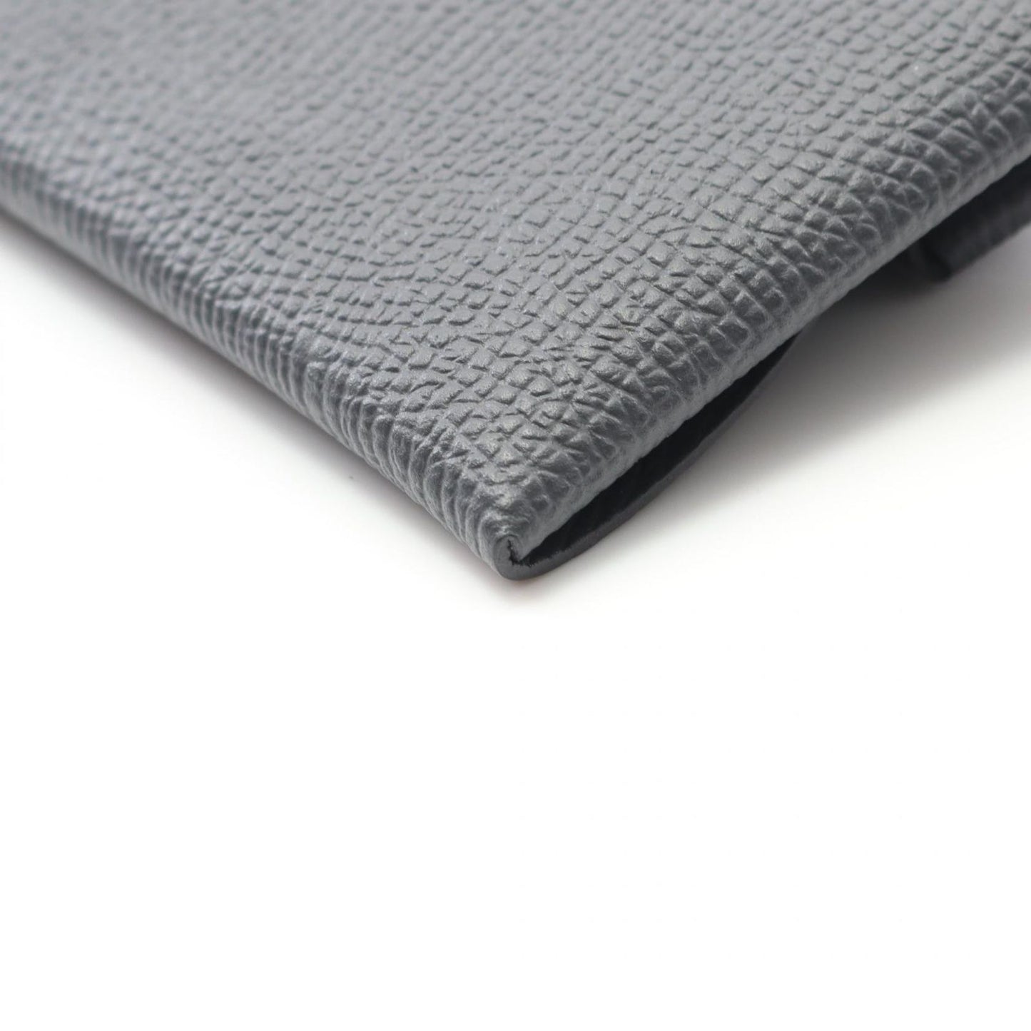 HERMES Bastia Coin Case in Gris Mist - Unused Luxury Accessory