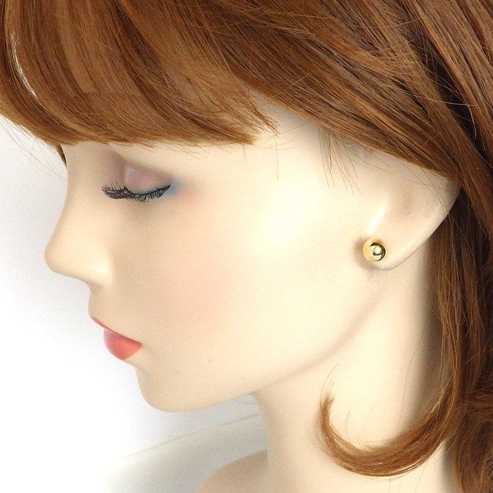 Tiffany & Co. K18YG Hardware Ball Earring - Single Piece