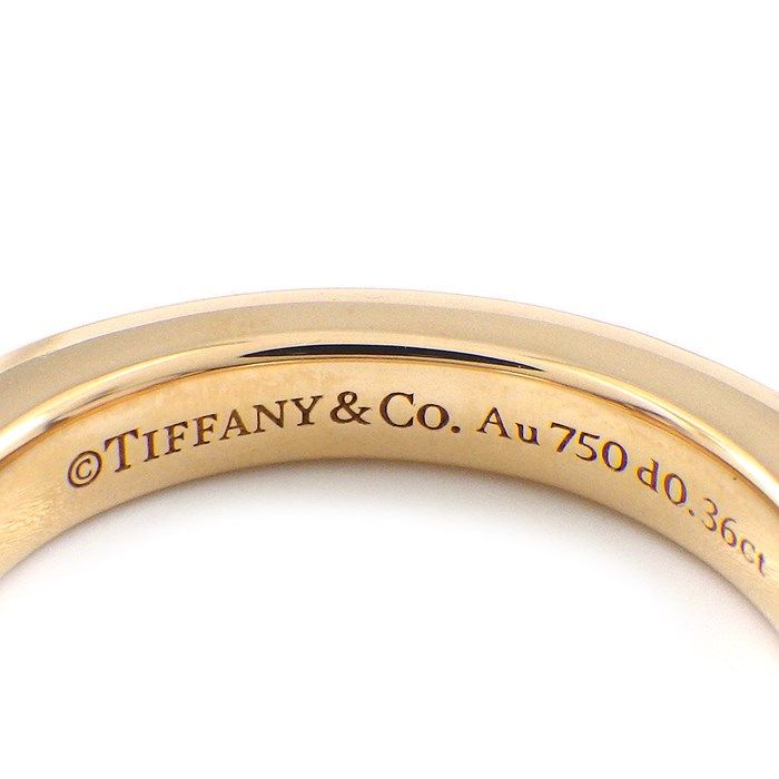 Tiffany & Co. Full Circle Diamond Ring in K18 Rose Gold - 0.36ct