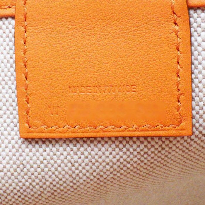 HERMES Steeple 25 Handbag - Exquisite Orange Mini-An Canvas
