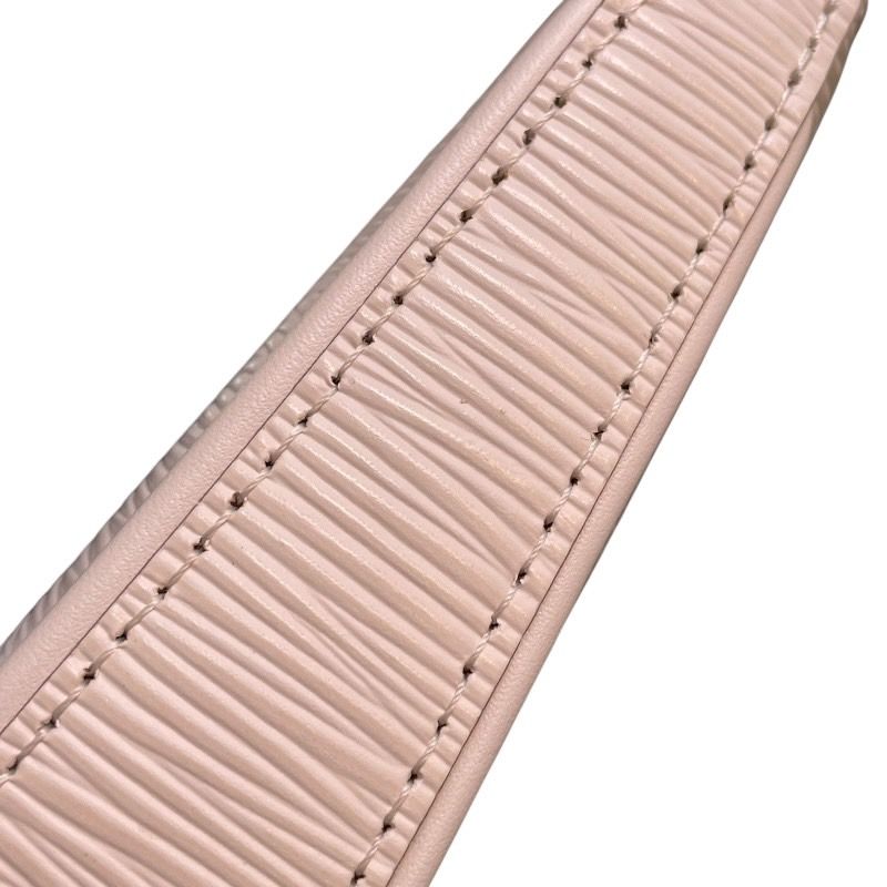 Louis Vuitton Easy Pouch M80479 White Epi Leather Shoulder Bag