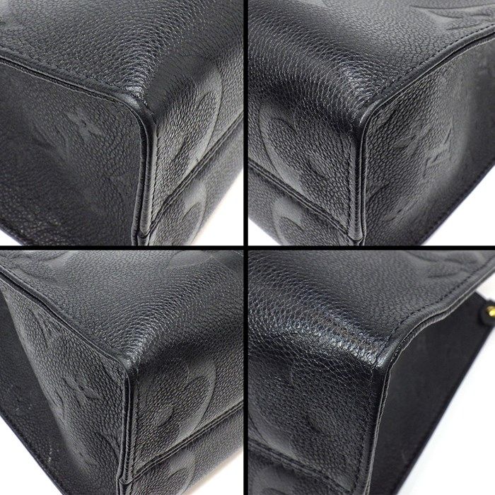 Louis Vuitton OnTheGo PM Handbag in Noir Monogram Empreinte