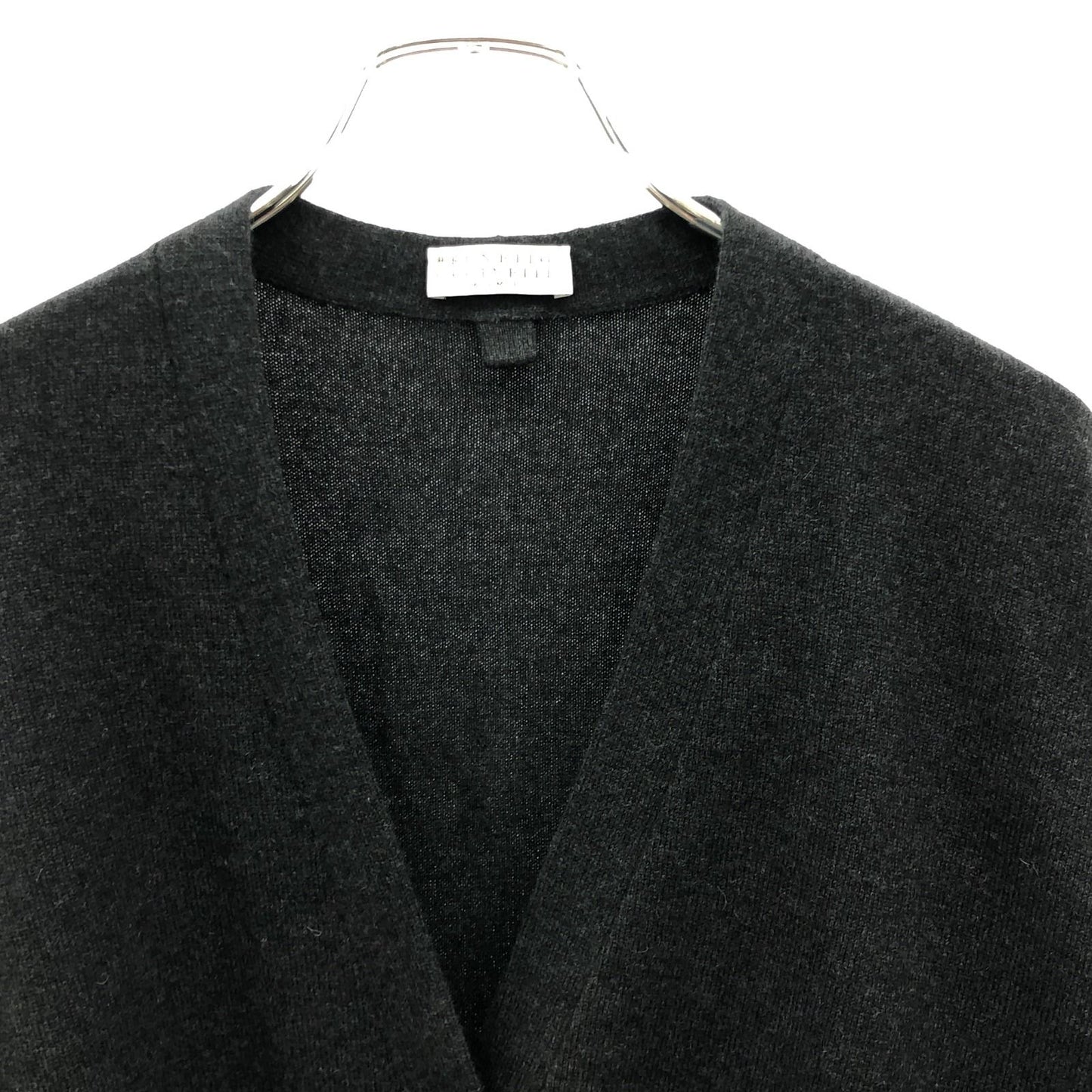 Brunello Cucinelli Black Wool Cardigan - Timeless Elegance