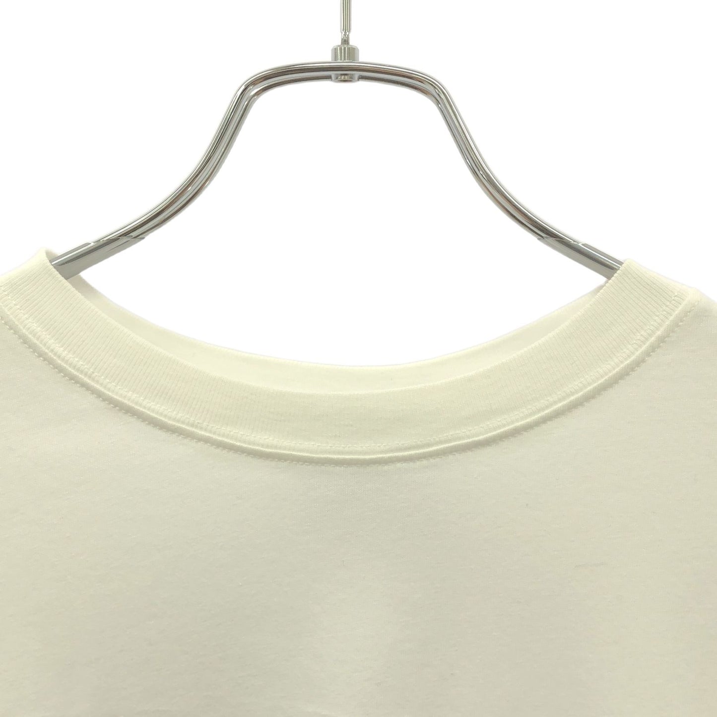 BLUE MARBLE White Cotton Pocket T-Shirt - Size S