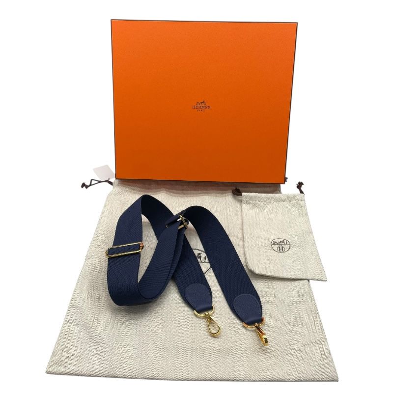 HERMES Evelyne 3GM Z刻 Blue Ankle Togo Shoulder Bag