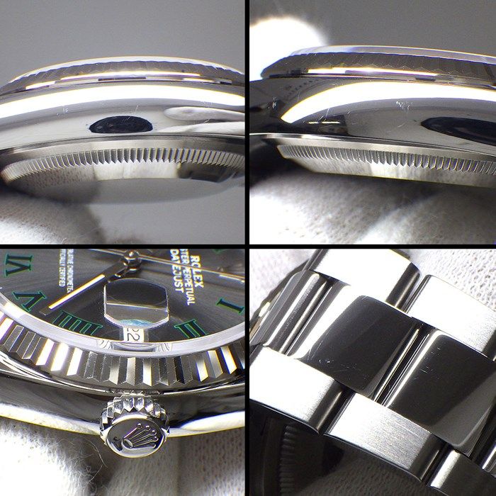 Rolex Datejust 36 126234 - Slate Roman Dial, K18WG & SS