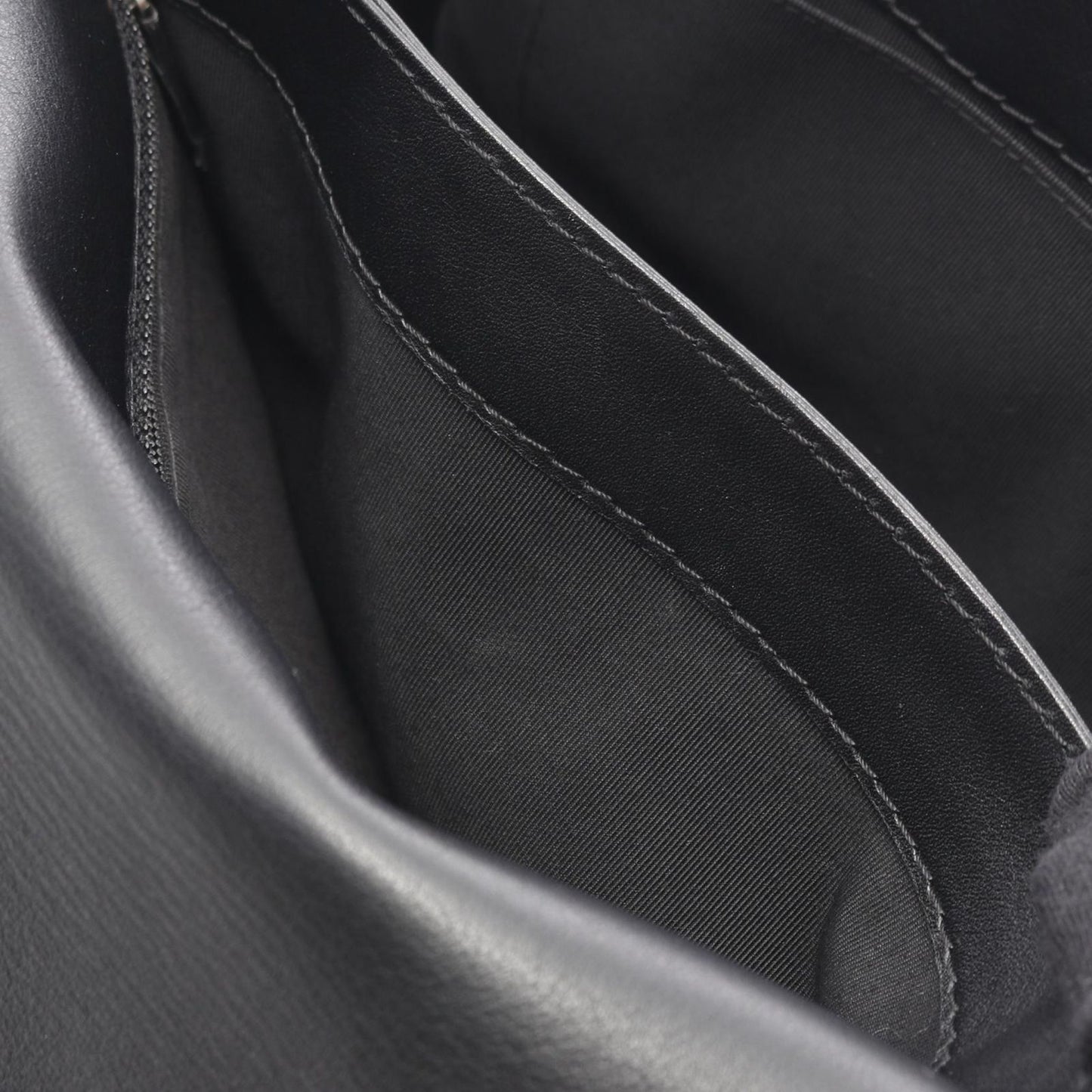 CHANEL Boy Chanel Black Leather Shoulder Bag - Timeless Elegance