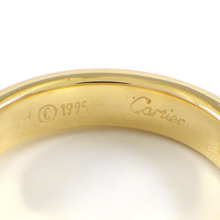 Cartier Trinity Ring in Three Colors - K18 Gold, Size 13.5