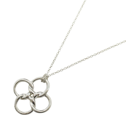 TIFFANY & CO. Quadrofoglio Necklace in Silver 925 - Exquisite Elegance