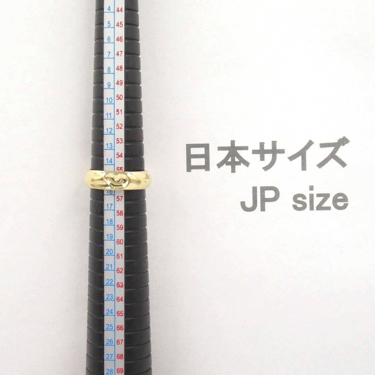 TIFFANY & CO Heart Curved Ring in 18K Yellow Gold - Size 15