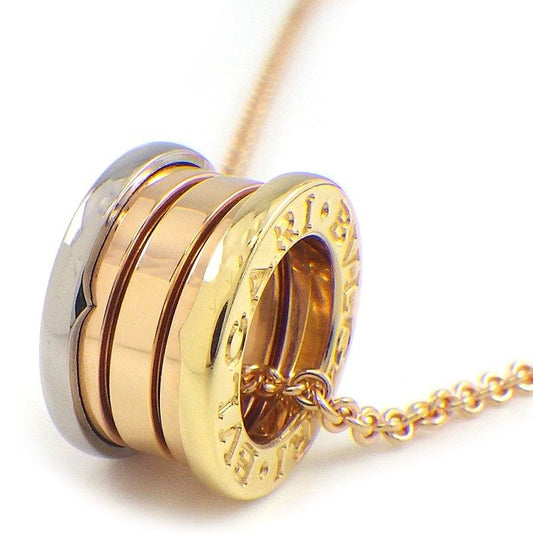 BVLGARI B-zero1 Perfect Mistake Necklace in Tri-Color Gold