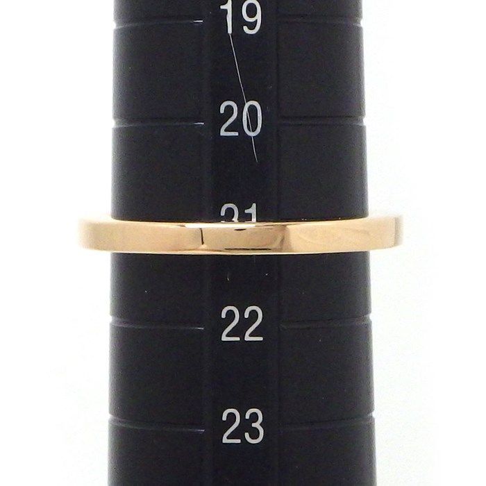 Tiffany & Co. T Square Ring in K18 Pink Gold - Size 21