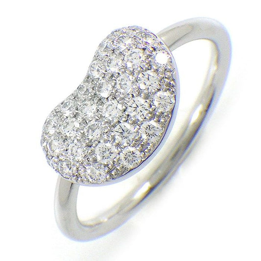 Tiffany & Co. Bean Design Ring with Pave Diamonds, 0.38ct, PT950