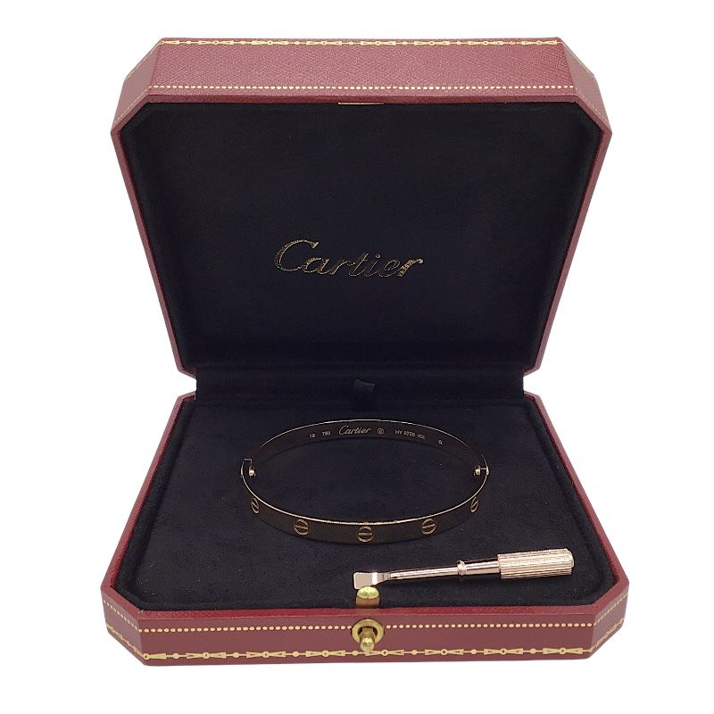 Cartier Love Bracelet 750PG Pink Gold - Timeless Elegance