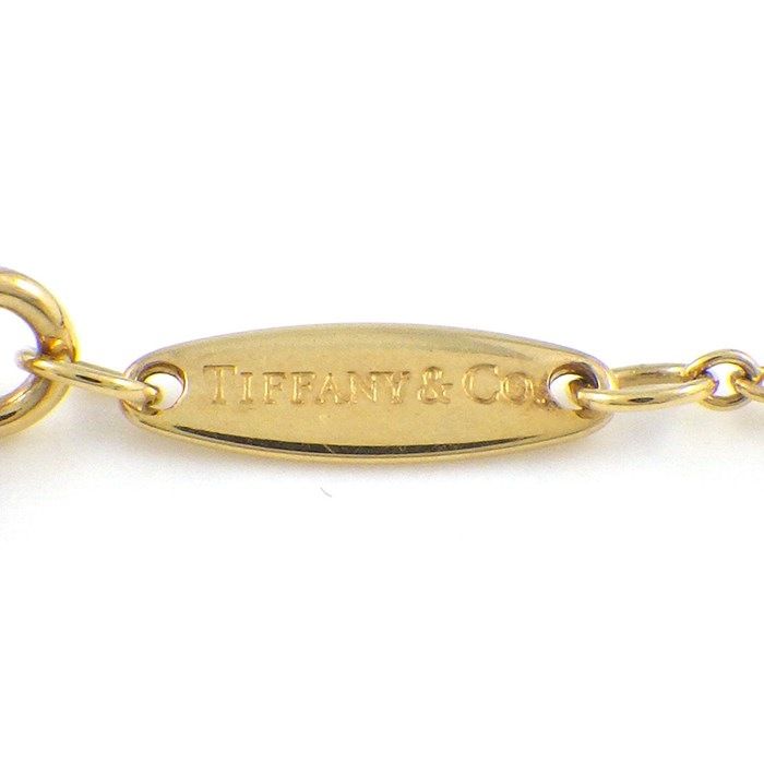 Tiffany & Co. By The Yard Necklace with 0.13ct Diamonds in 18K Yellow Gold