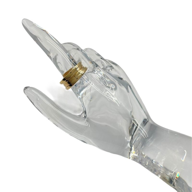 BVLGARI B.zero1 2-Band Ring in 18K Yellow Gold - Timeless Elegance