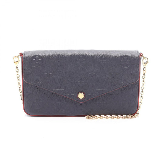 Louis Vuitton Monogram Empreinte Felicie Shoulder Bag - Marine Rouge