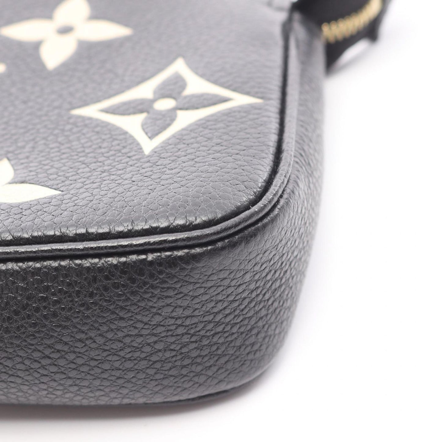 Louis Vuitton Mini Pochette Accessoires Bi-Color Handbag - Black/Beige