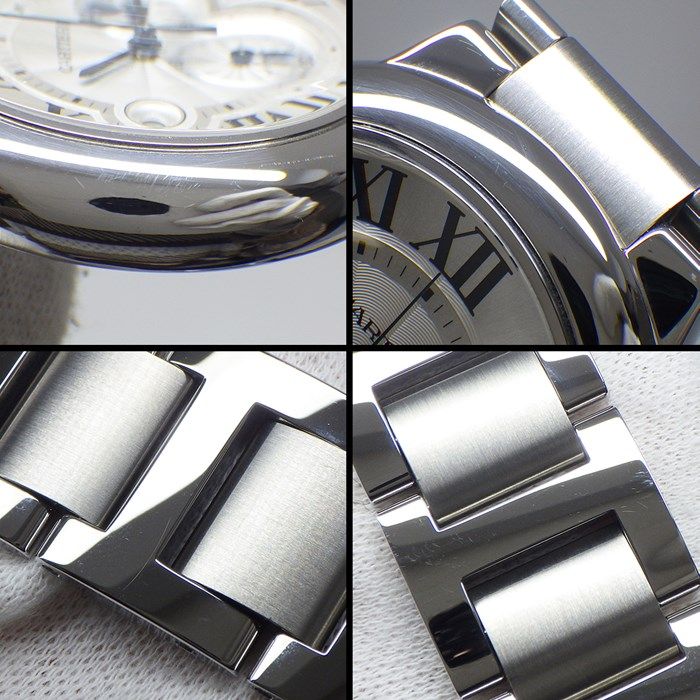 Cartier Ballon Bleu XL W6920002 Chronograph - Silver Dial