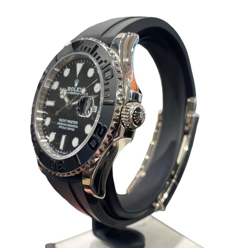 ROLEX Yacht-Master 42 226659 Black White Gold Men's Watch