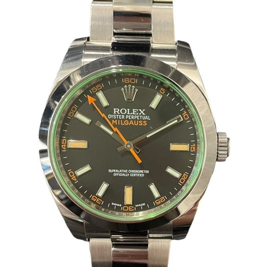 ROLEX Milgauss 116400GV Black Dial Automatic Men's Watch