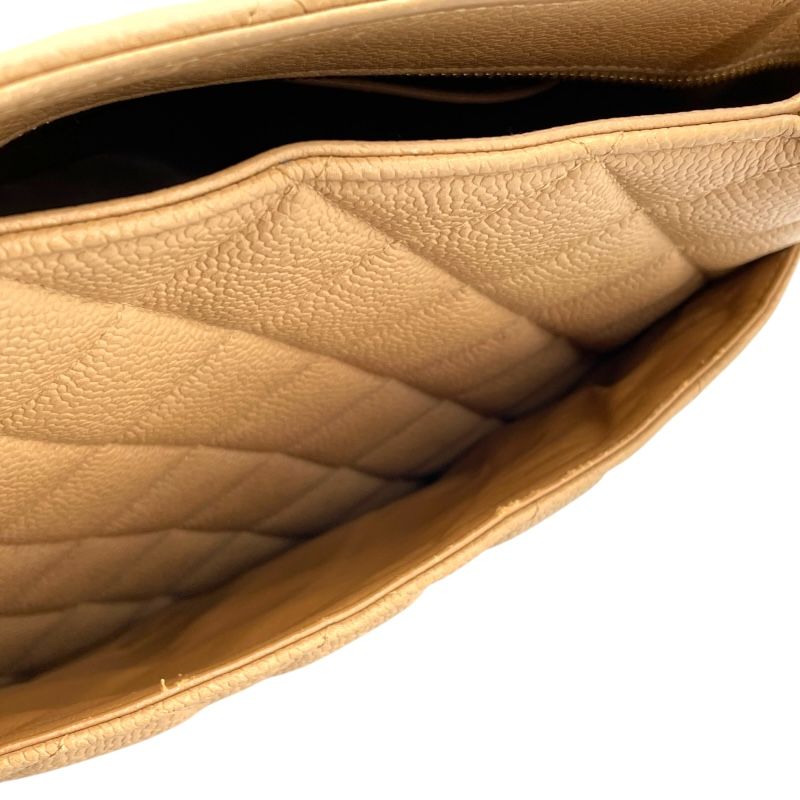 CHANEL Reissue Tote A01804 Beige Caviar Leather with Gold Hardware