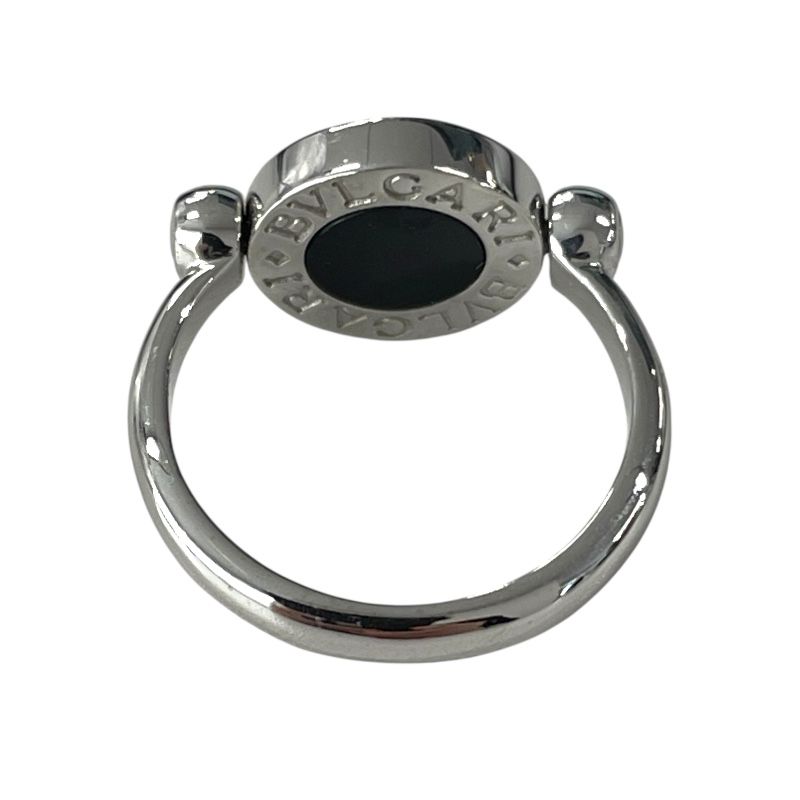 BVLGARI B.zero1 Flip Ring in 750WG - Exquisite Silver Jewelry