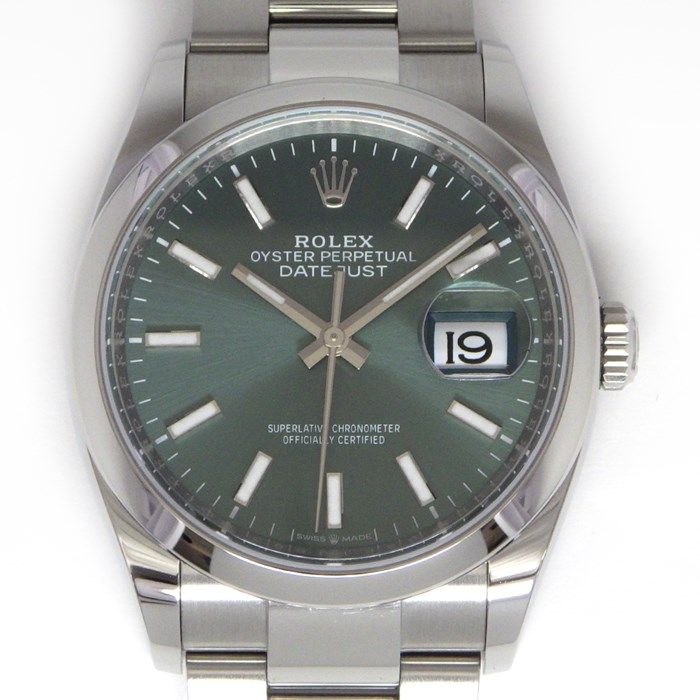 Rolex Datejust 36 Mint Green Dial - Exceptional Craftsmanship