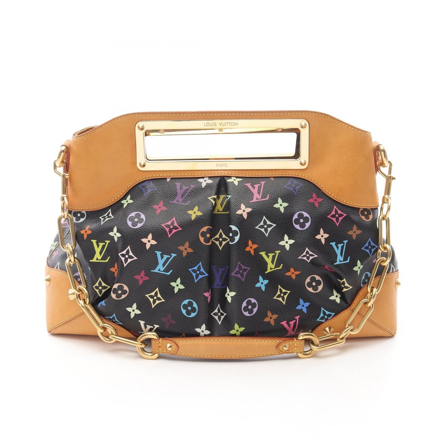 Louis Vuitton Judy GM Monogram Multicolor Handbag - Black