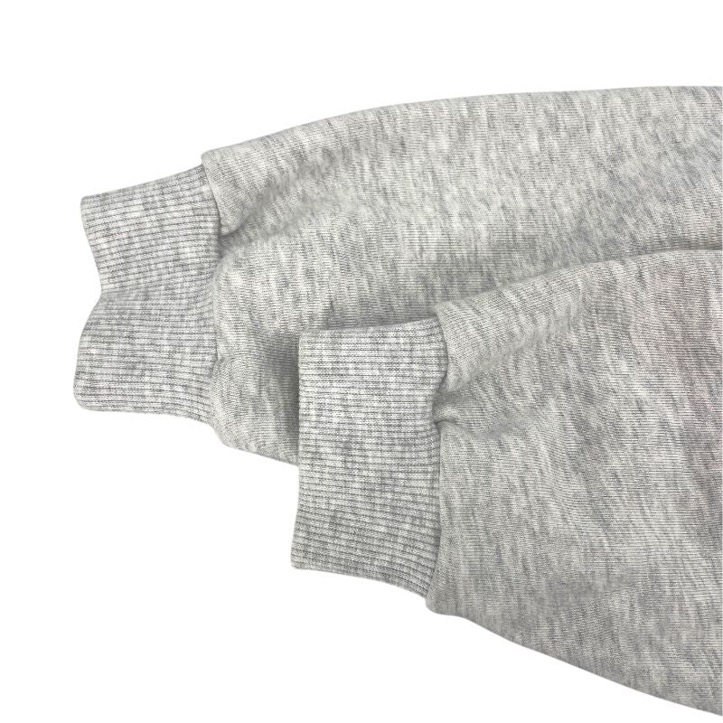 CELINE Logo Print Layered Sweat Hoodie - Navy Cotton, XS