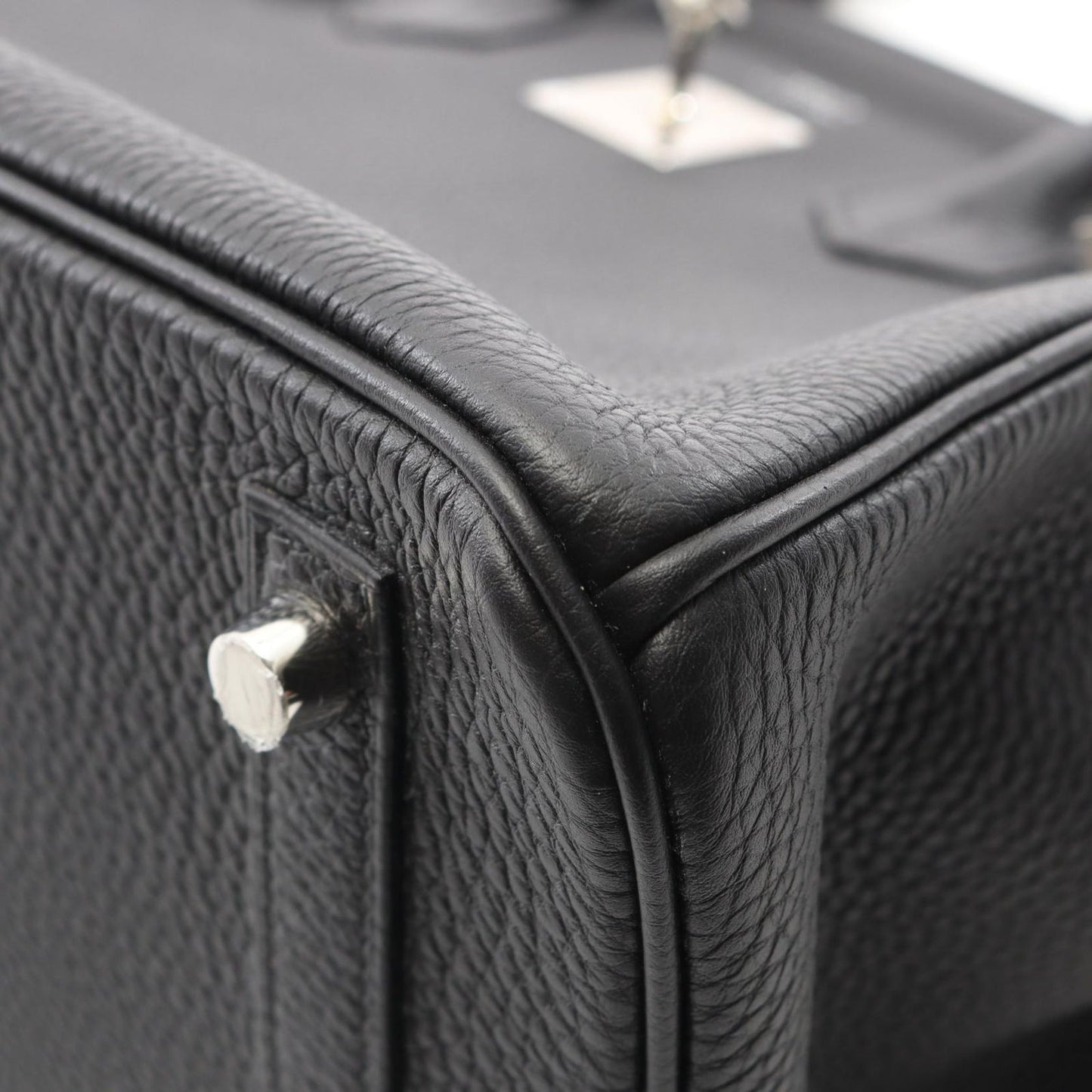 HERMES Birkin 30 Handbag in Black - Timeless Elegance