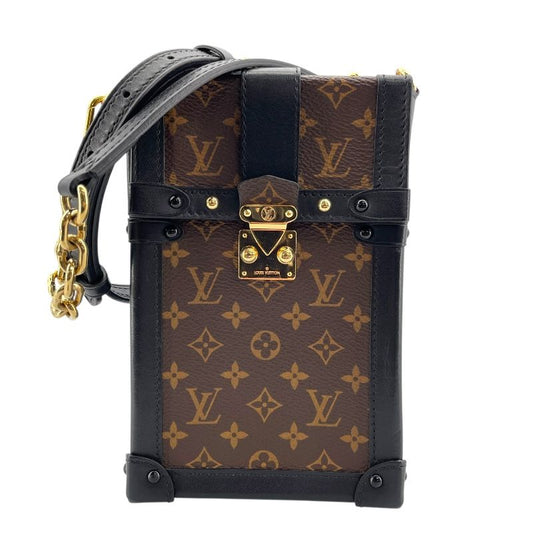 Louis Vuitton Monogram Pochette Trunk Vertical - Brown