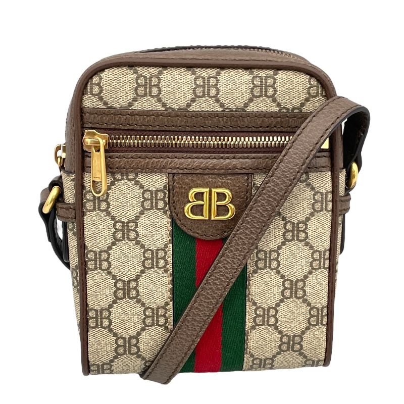 Balenciaga The Hacker Project Off-Dior Zip Shoulder Bag - Brown