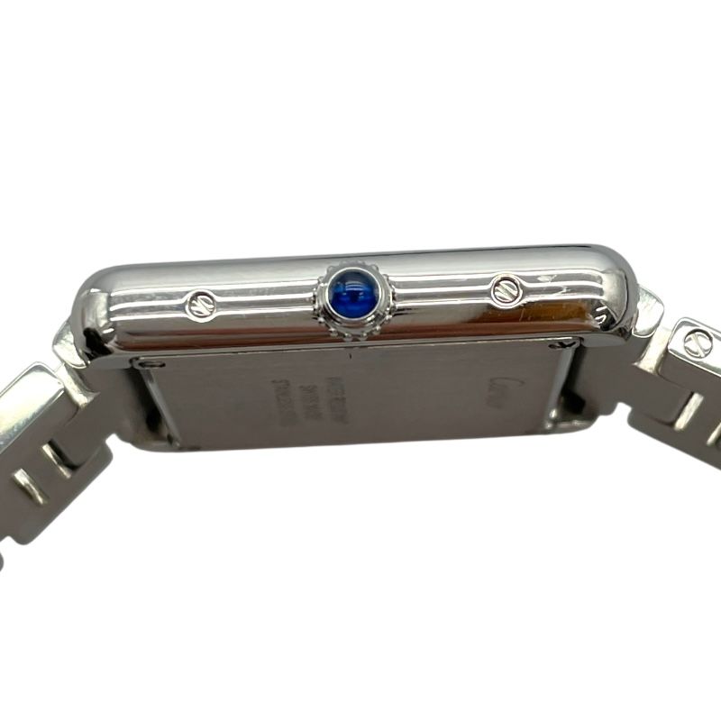 Cartier Tank Solo SM W5200013 White SS Quartz Ladies Watch