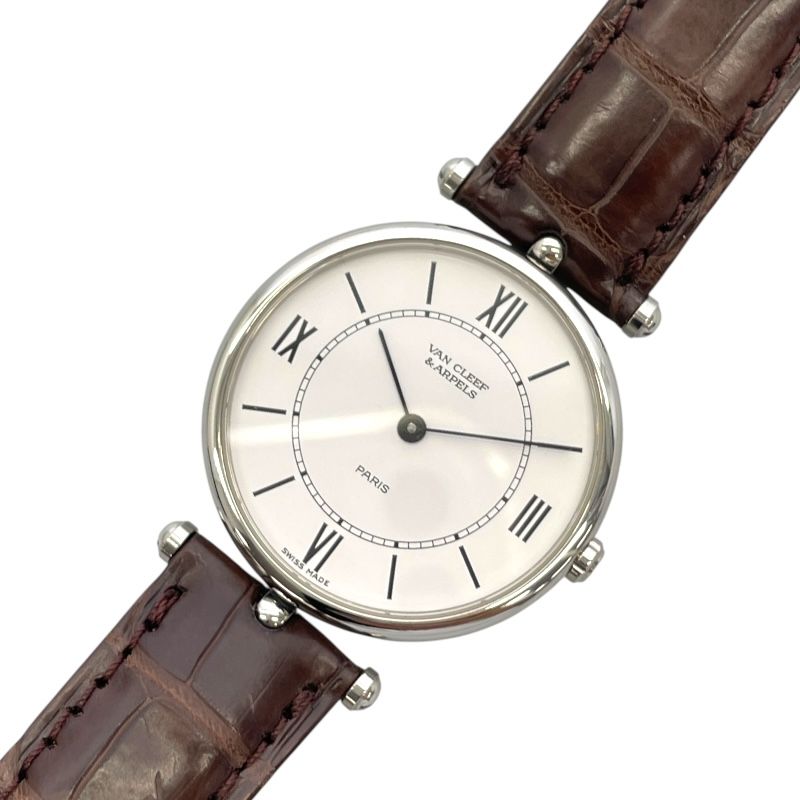 Van Cleef & Arpels La Collection 53101 White SS Ladies Watch