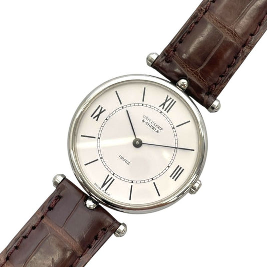 Van Cleef & Arpels La Collection 53101 White SS Ladies Watch